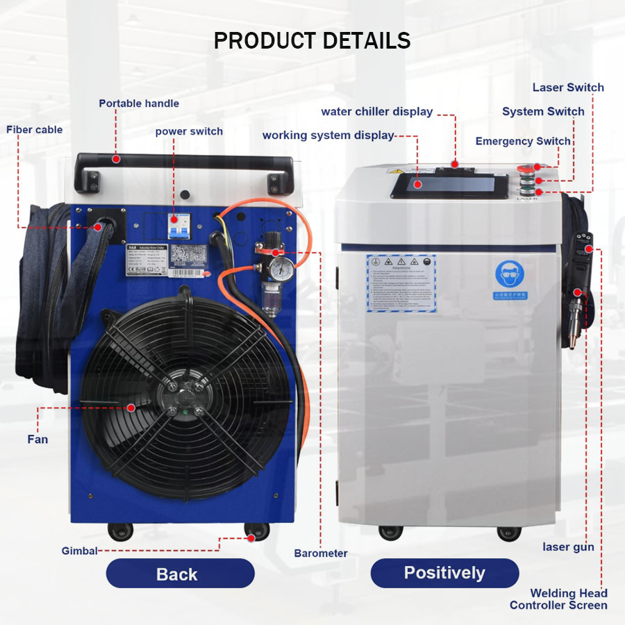 Handheld Laser Welding Machine - Fiber laser welding machine welding cutting