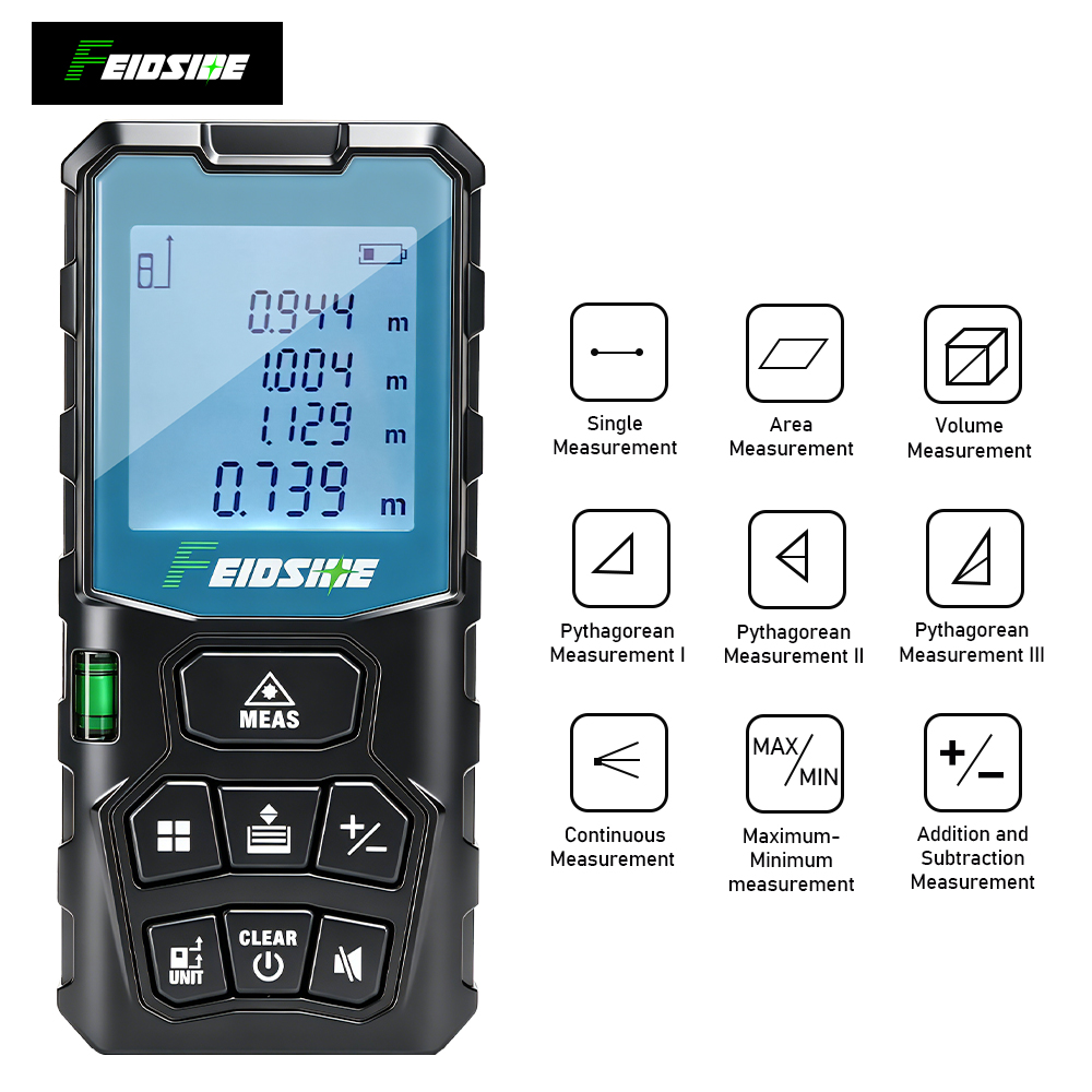 Industrial Laser Training - FEIDSIDE 50M/120M Handheld Laser Rangefinder with