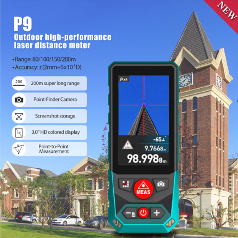 Industrial Laser Training - Mileseey P9 Outdoor Laser Distance Meter