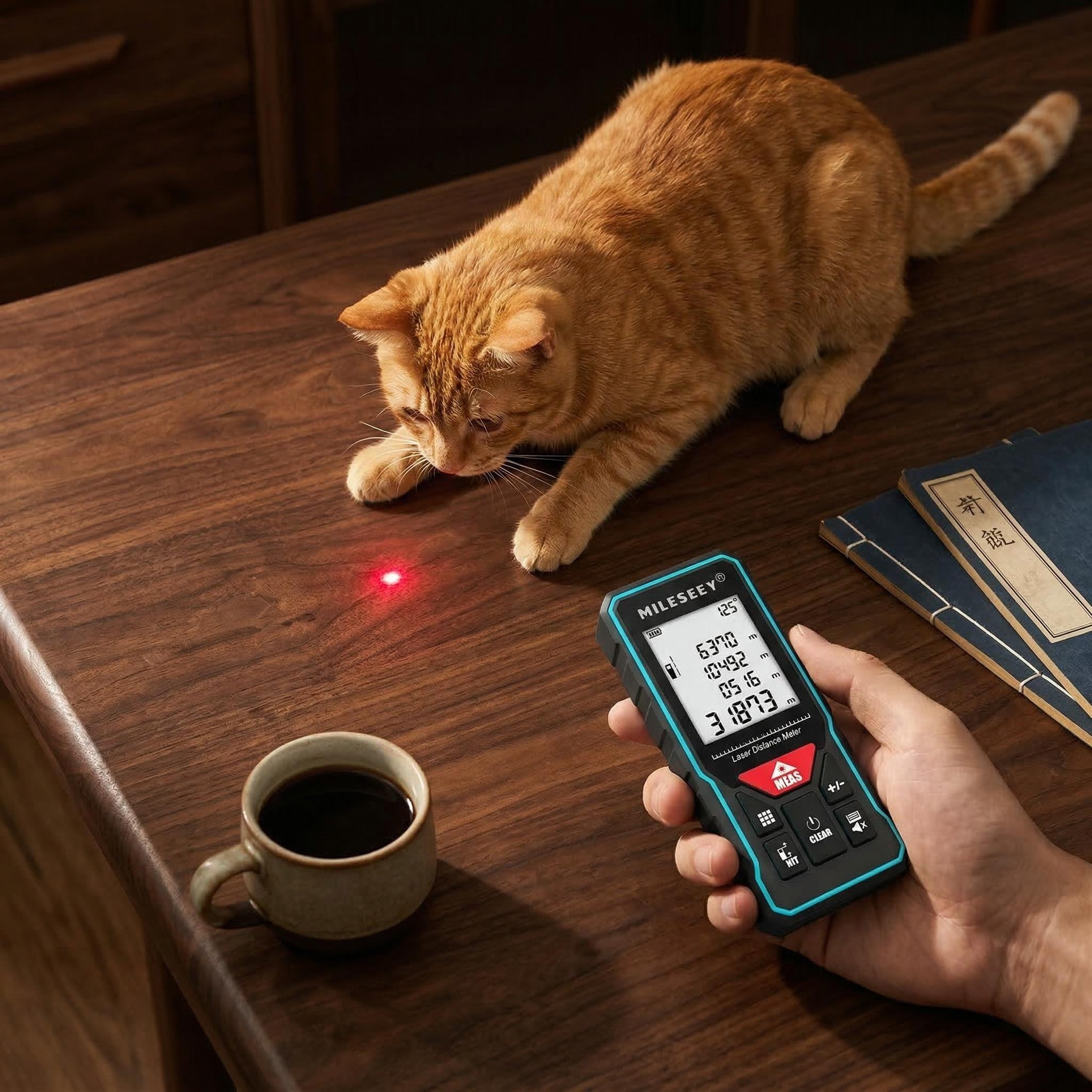 Mileseey Laser Rangefinder X5  - Industrial Laser Training reseña y precio