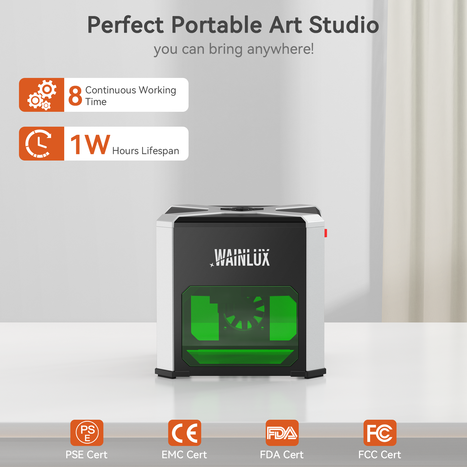 Wainlux Laser Engraver K6 3000 - Industrial Laser Printing Machine reseña y precio