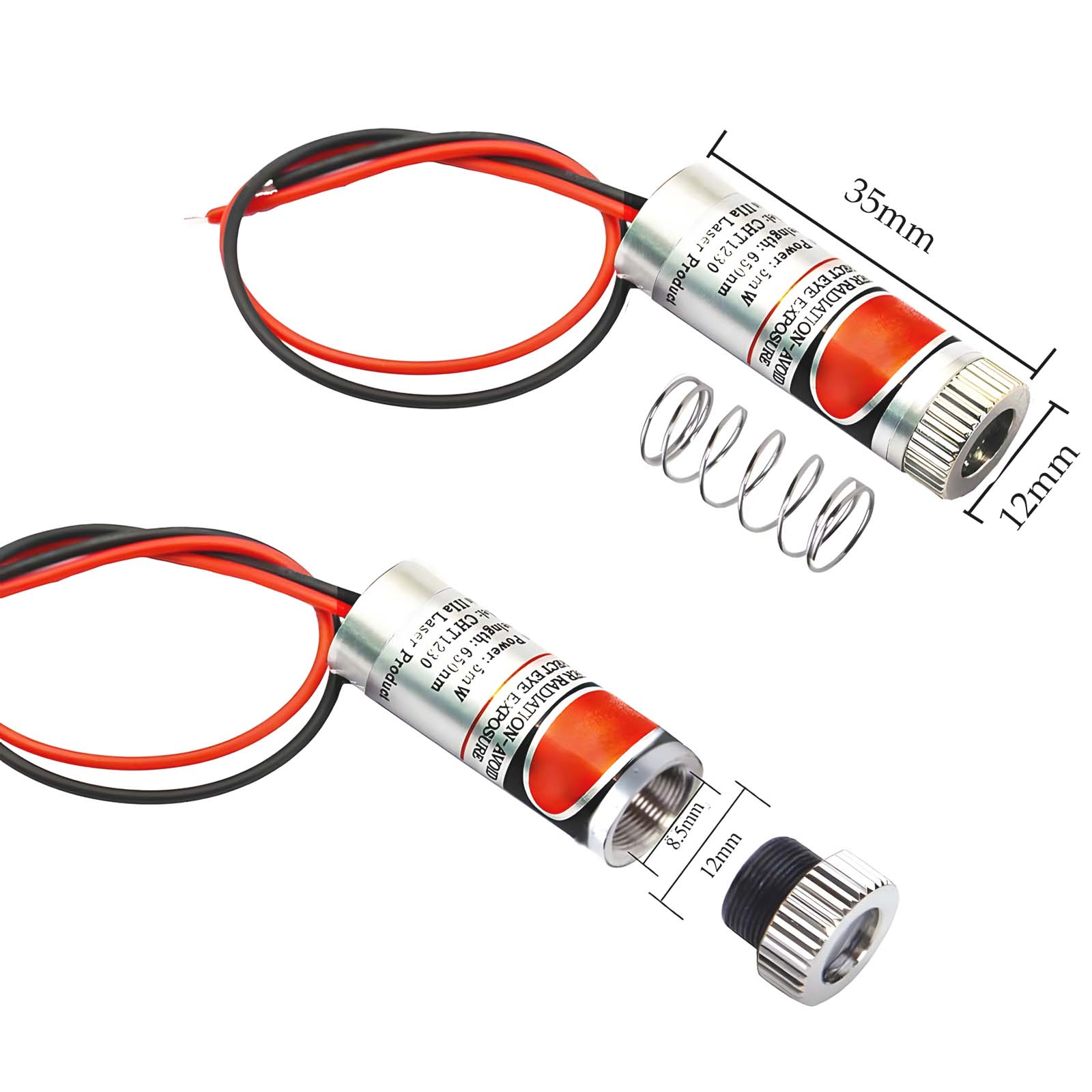 650nm 12mm Laser Point /Line/C - Industrial Laser Line reseña y precio