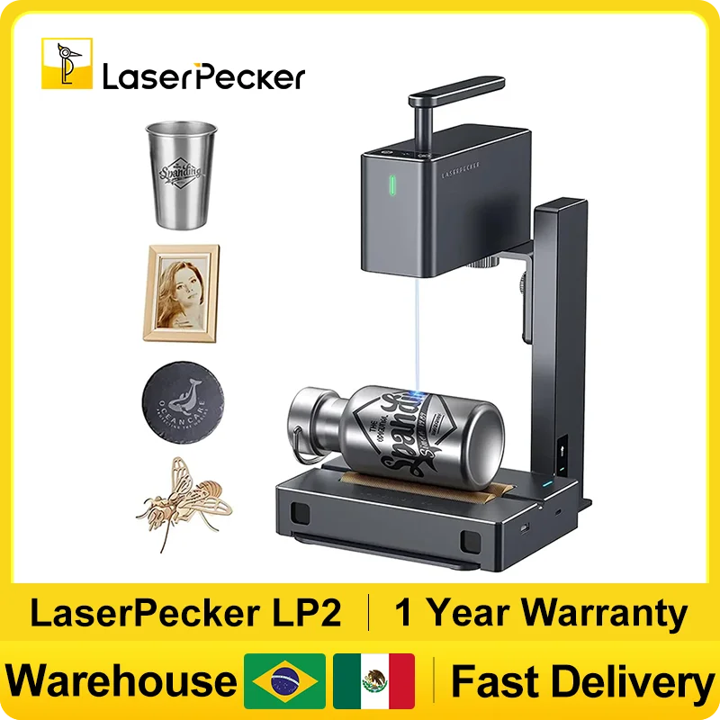LaserPecker 2 Laser Engraver P - Industrial Laser Printing Machine reseña y precio