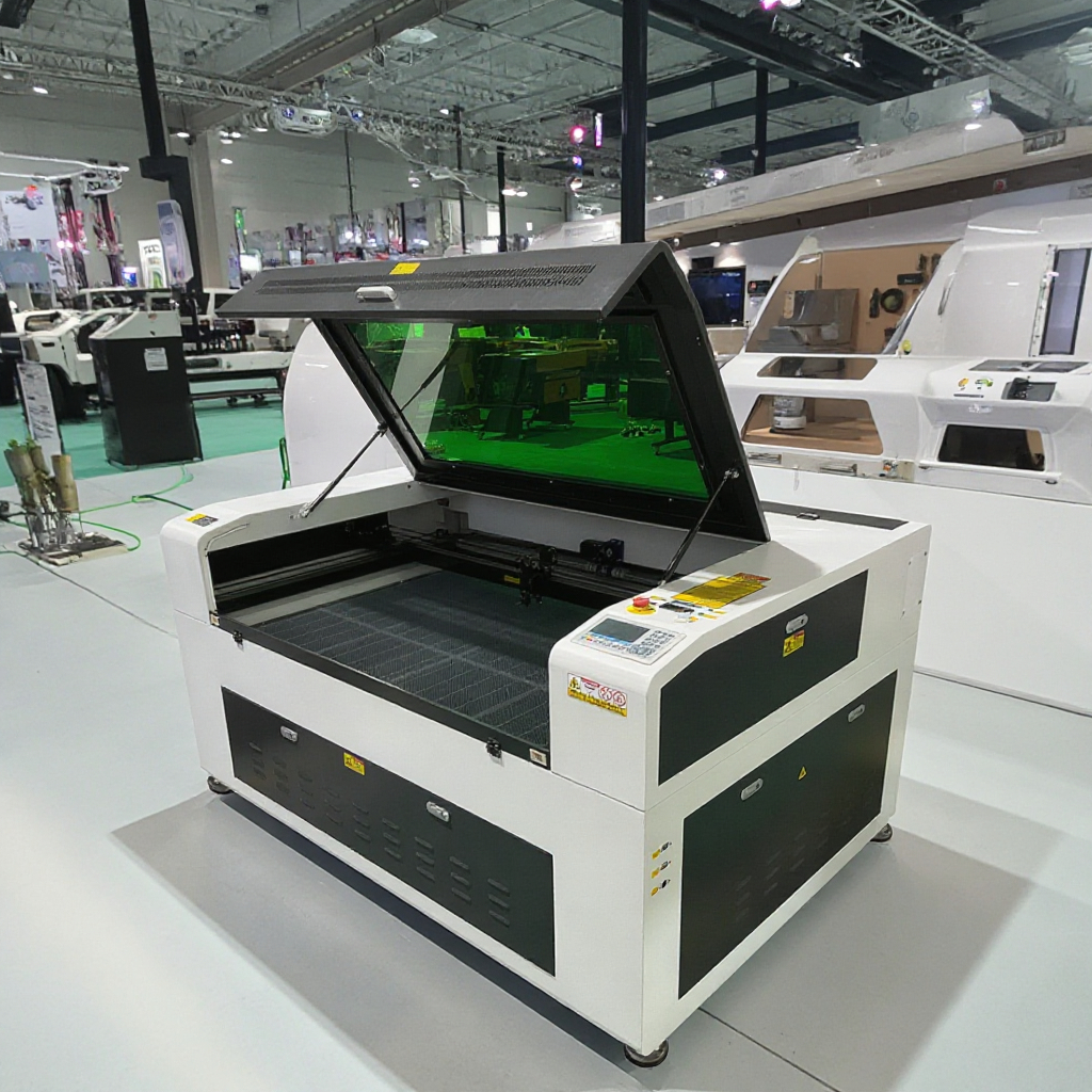 KH-1080 High-End CO2 Laser Eng - Industrial Laser Engraver For Wood reseña y precio