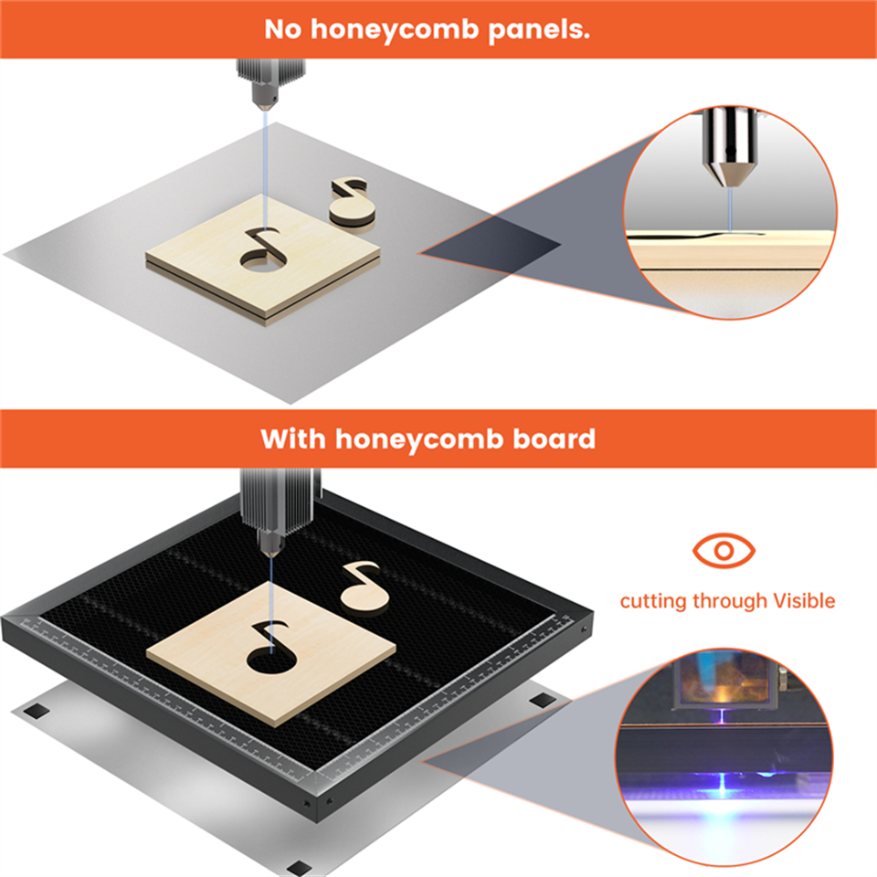 ACMER Honeycomb Panel Laser Wo - Laser Engraving Software reseña y precio