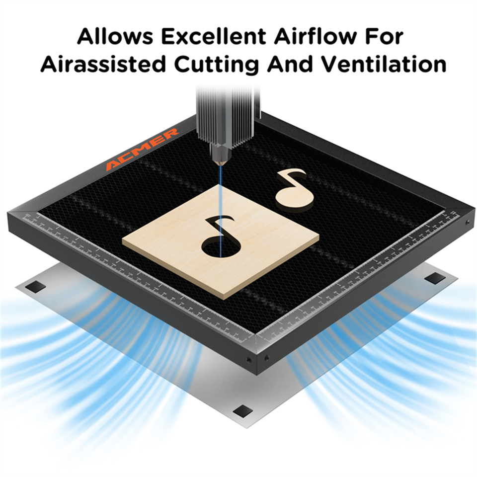 ACMER Honeycomb Panel Laser Wo - Laser Engraving Software reseña y precio