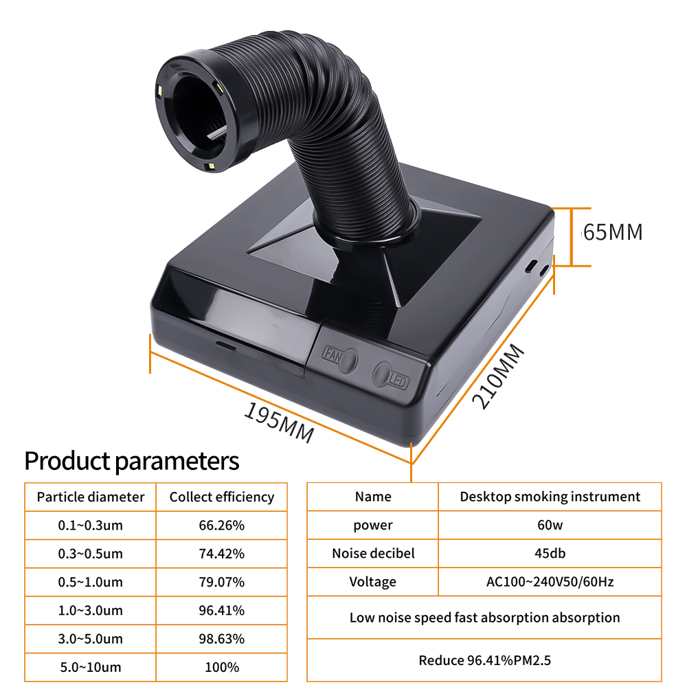 Laser Smoke Absorber Filter Me - Industrial Laser Printing Machine reseña y precio