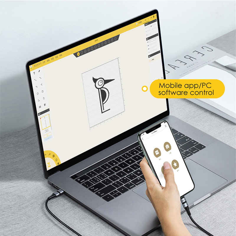 LASERPECKER Handheld Laser Eng - Laser Engraving Software reseña y precio