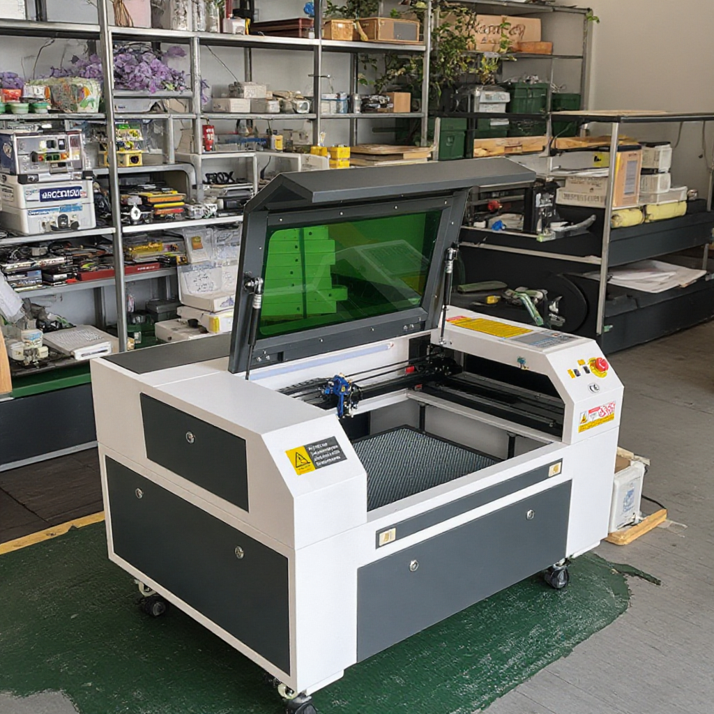 Industrial Laser Marking Syste - Industrial Laser Engraver For Wood reseña y precio