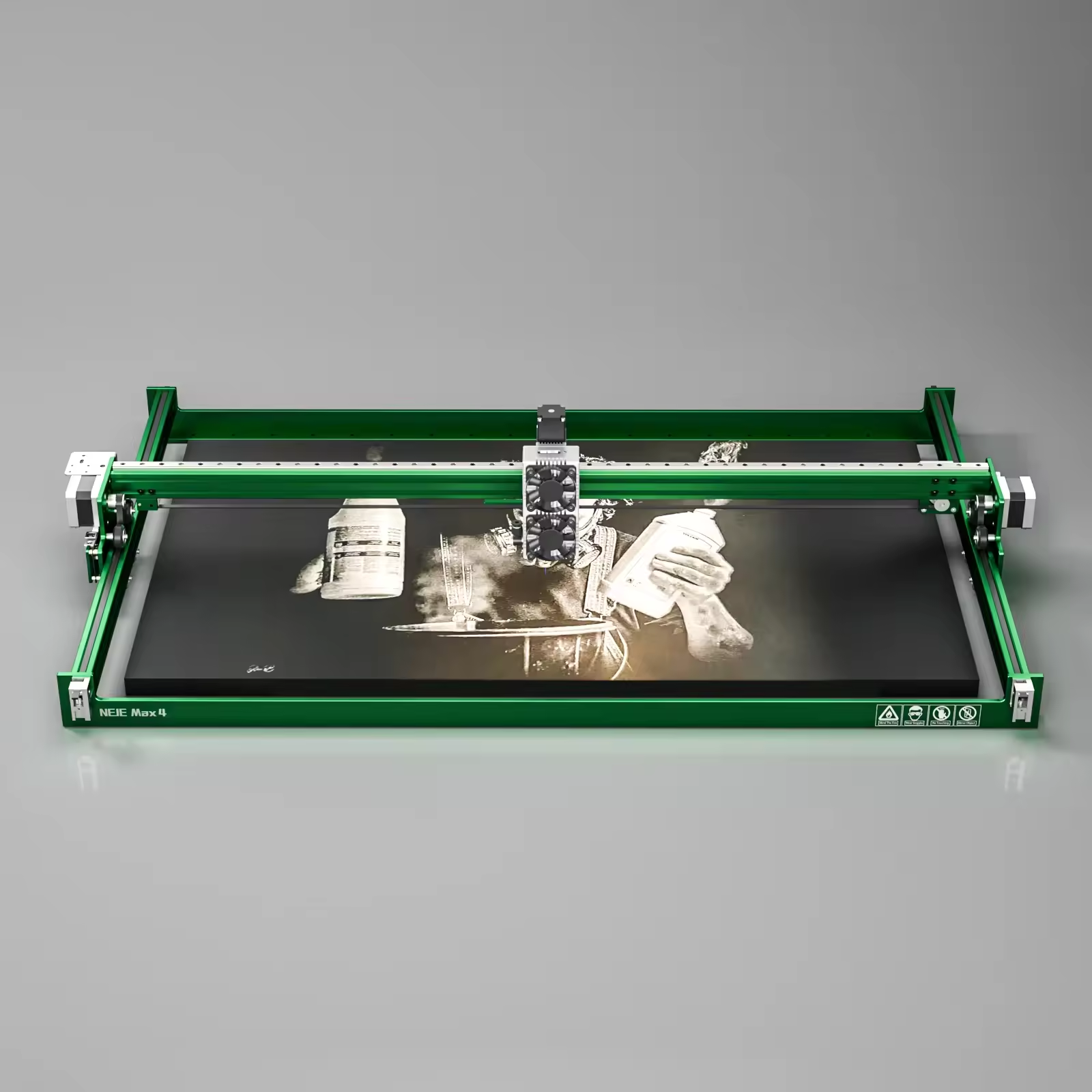 For Max 4 E80 High Power 4-Axi - Industrial Laser Engraver For Wood reseña y precio