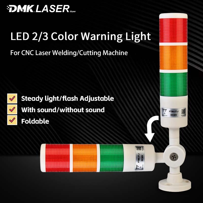 LED Tricolor Light Signal Towe - Industrial Laser Cutting Machines reseña y precio