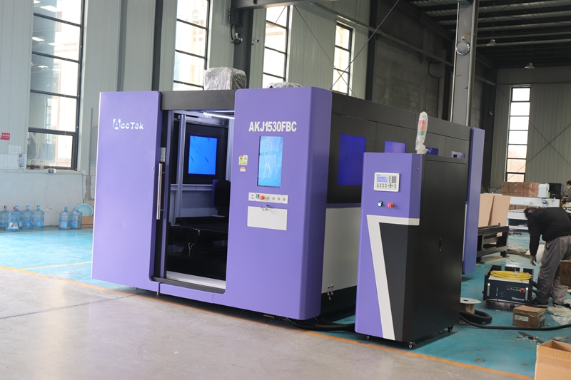 Industrial 3015 6000 watt Fibe - Industrial Laser Cutting Machines reseña y precio