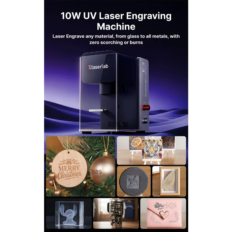 E3 UV Laser Engraver 10000mm/s - Industrial Grade Laser Engraver reseña y precio