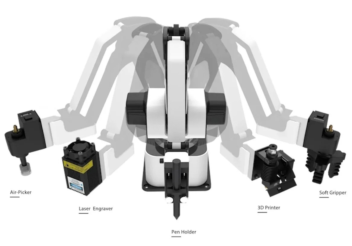 Rotrics DexArm Four Axis Small - Industrial Laser Printer reseña y precio