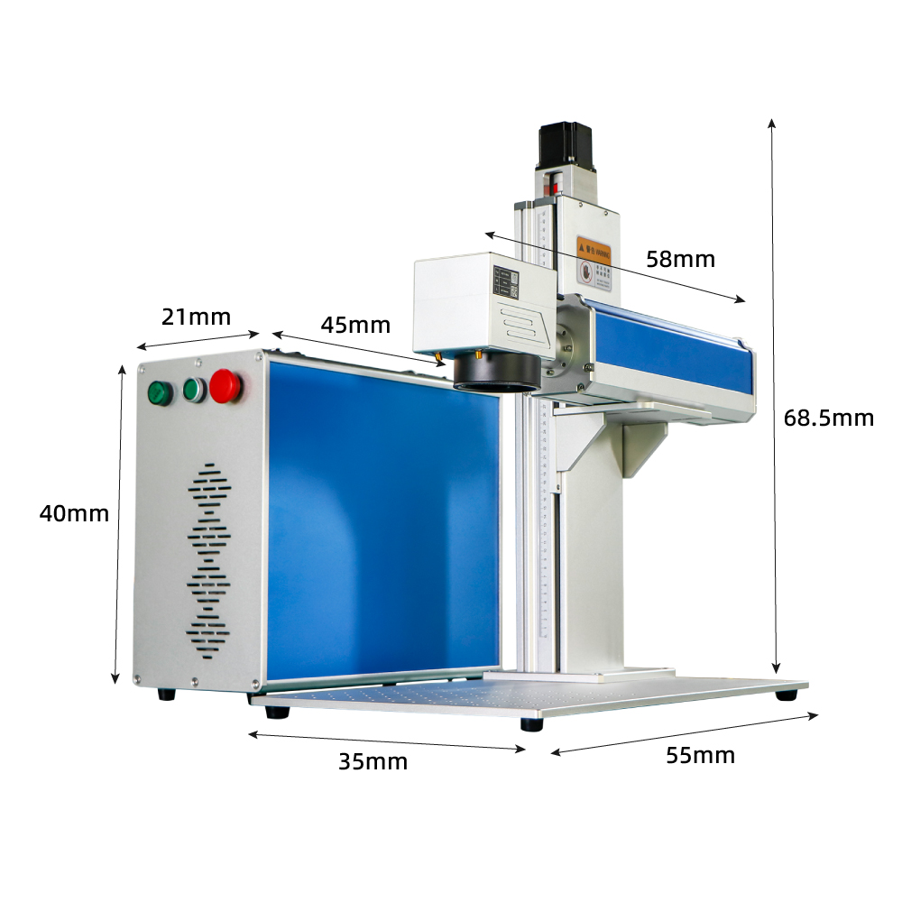 Raycus Fiber Laser Engraver Ma - Industrial Laser Engraver For Metal reseña y precio