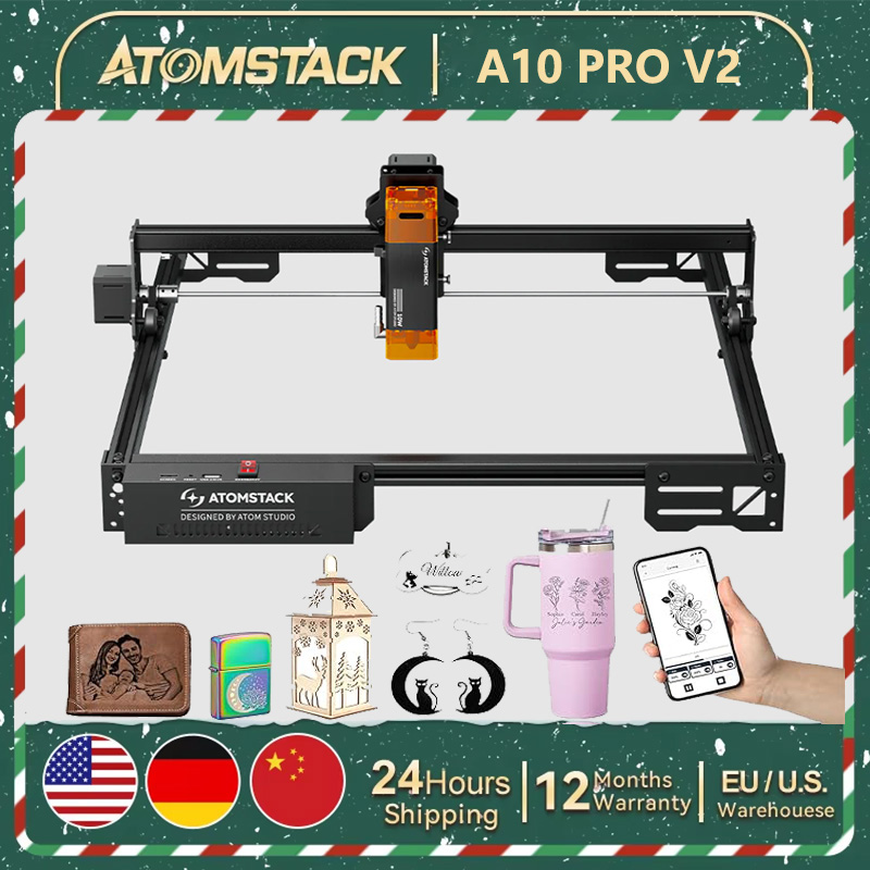 ATOMSTACK A10 PRO V2 Laser Eng - Industrial Laser Engraver For Metal reseña y precio