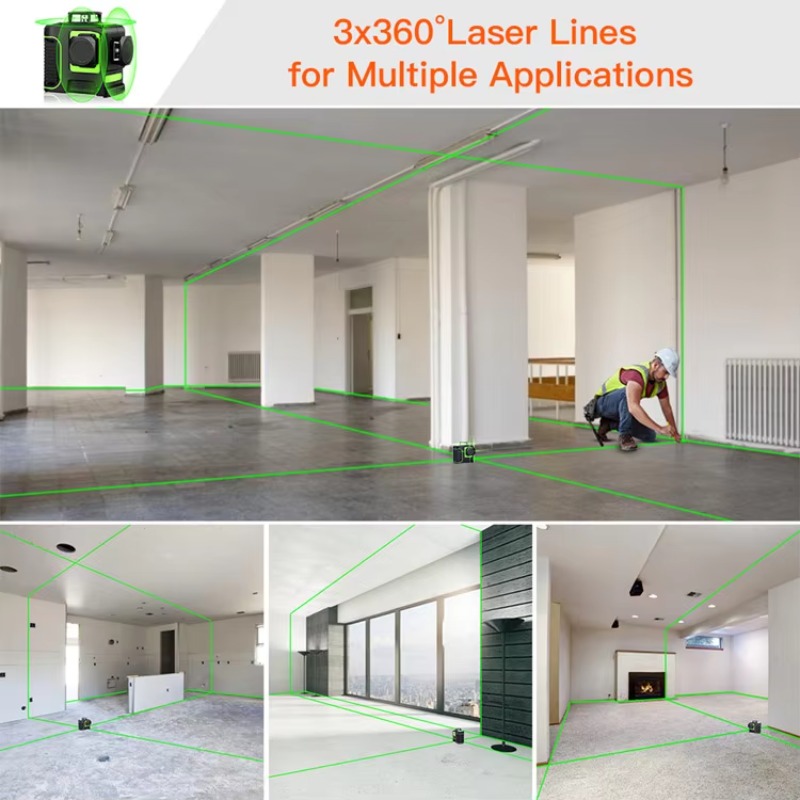Level Green beam of light Lase - Industrial Laser Line reseña y precio