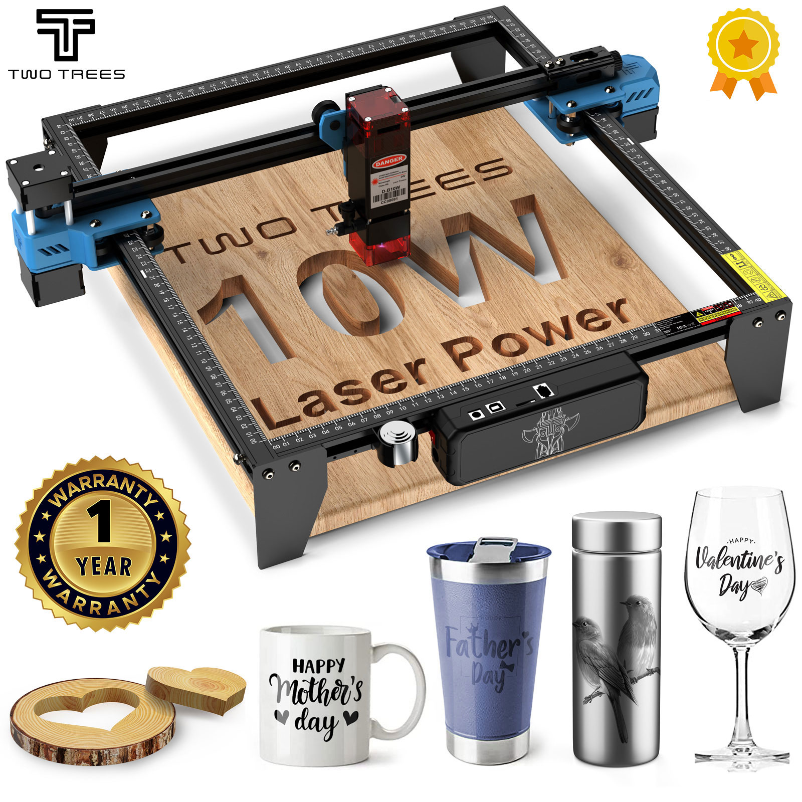 TwoTrees TTS-10 Pro 80W Laser  - Industrial Laser Printing Machine reseña y precio
