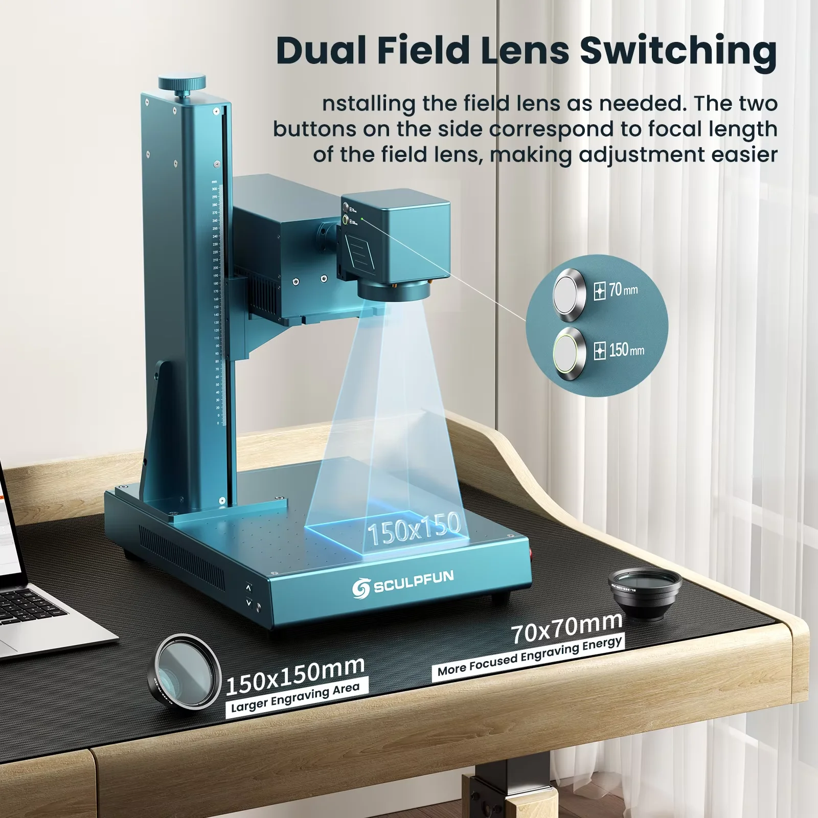 SCULPFUN V5 UV Laser Engraver  - Industrial Grade Laser Engraver reseña y precio