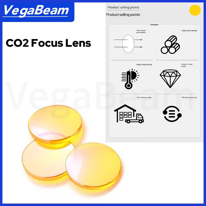 CO2 Focusing Lens ZnSe PVD Las - Laser Focus Lens reseña y precio