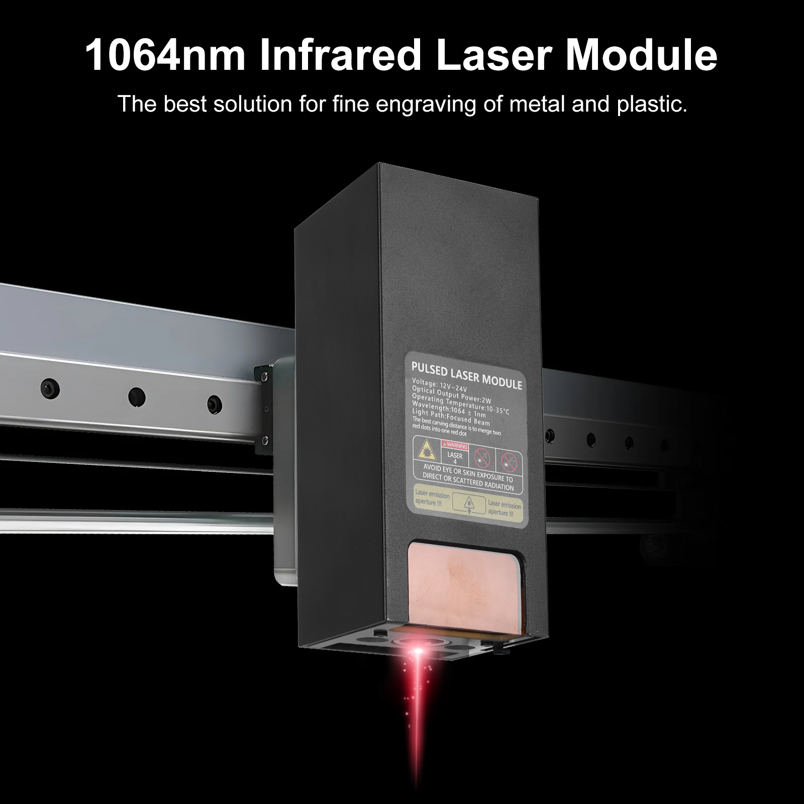 Pulsed Laser Module Laser Head - Laser Engraving Software reseña y precio