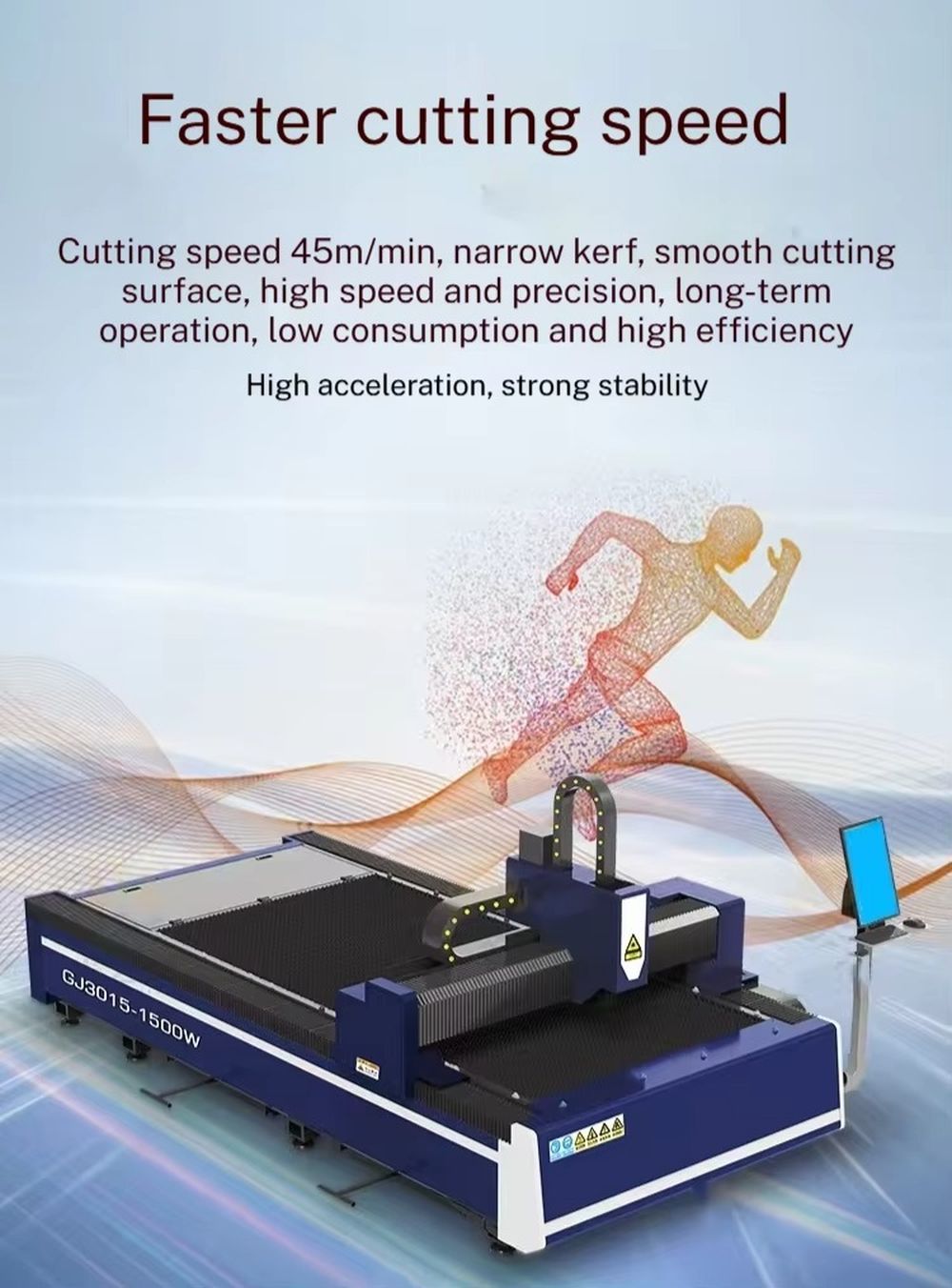 Low Power Industrial Fiber Las - Industrial Laser Cutting Machines reseña y precio