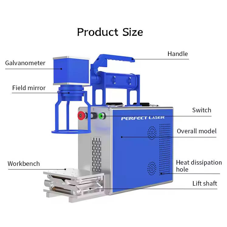 20W/30W/50W S4 Fiber Laser Mar - Industrial Laser Engraver For Metal reseña y precio