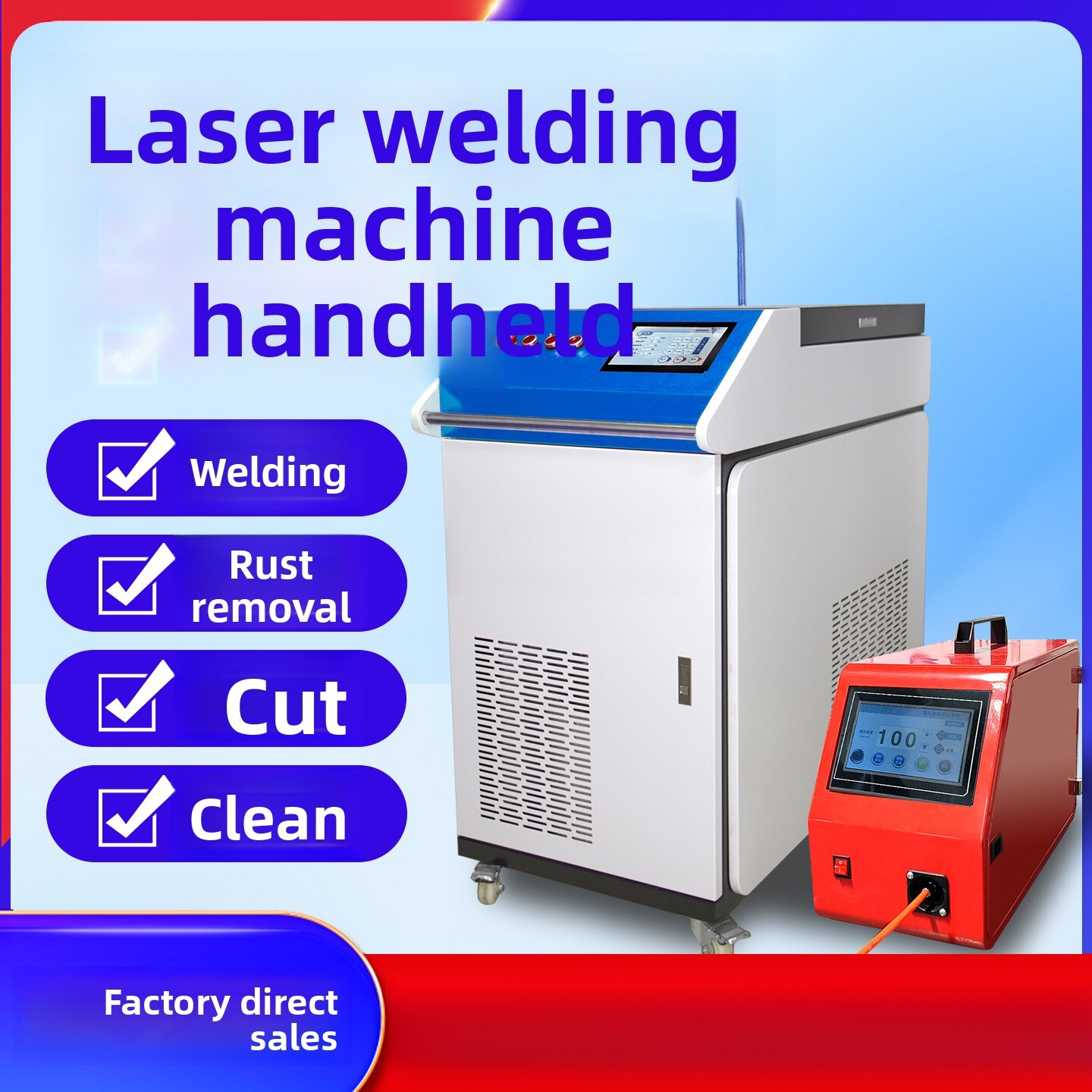 Handheld Industrial Fully Auto - Industrial Laser Rust Remover reseña y precio