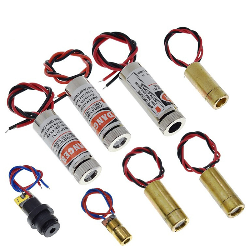 650nm 5mW Red Point / Line / C - Industrial Laser Line reseña y precio