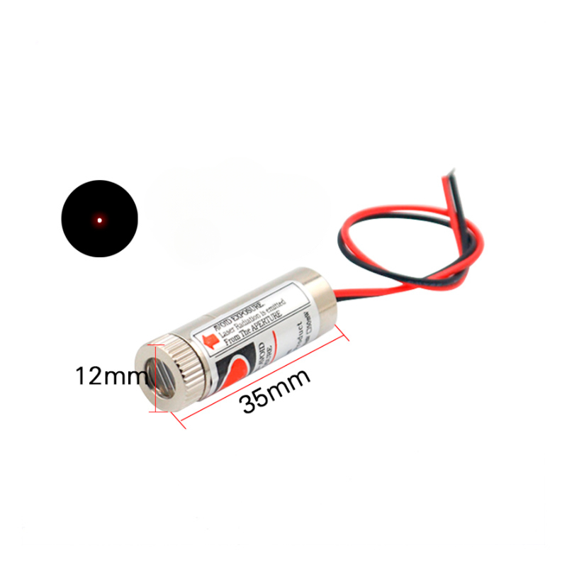 650nm 5mW Red Point / Line / C - Industrial Laser Line reseña y precio