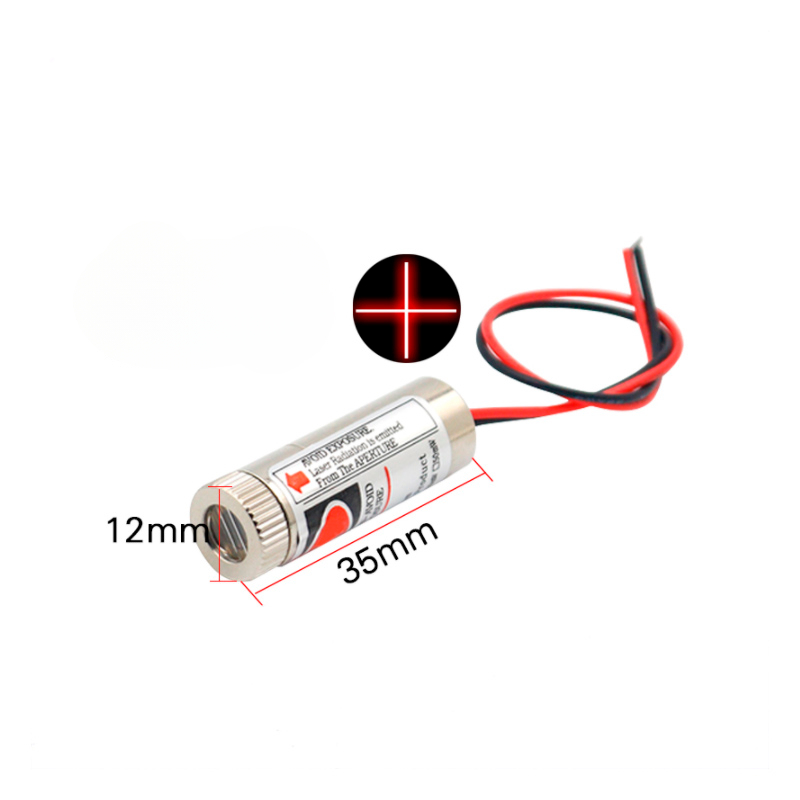 650nm 5mW Red Point / Line / C - Industrial Laser Line reseña y precio