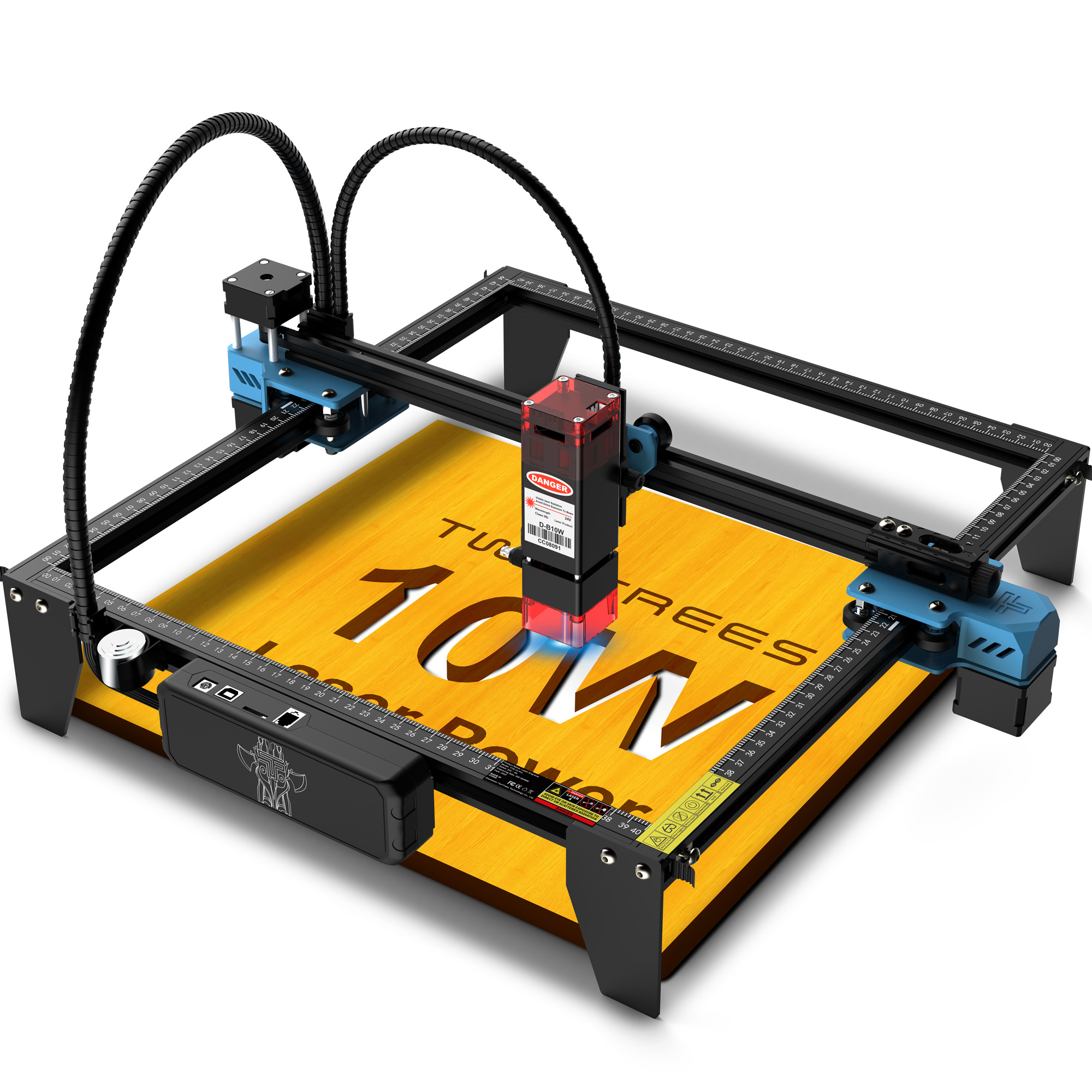 TwoTrees TTS-10 Pro TTS-55 Pro - Industrial Laser Engraver For Metal reseña y precio