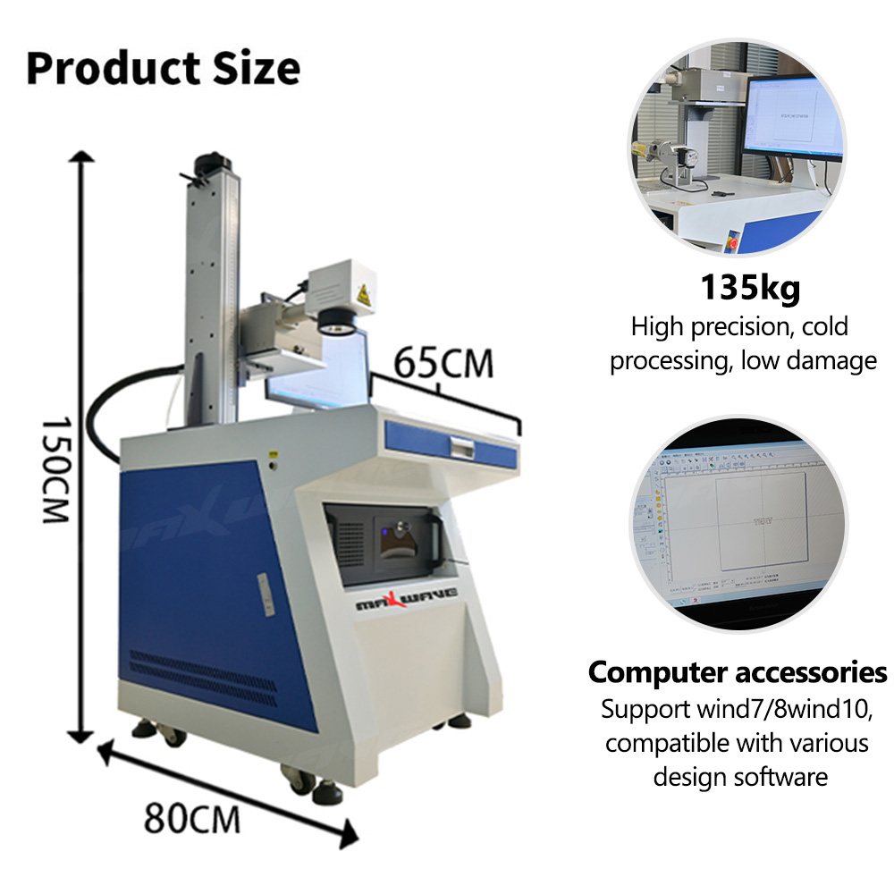 UV Laser Marking Machine Porta - Industrial Laser Engraver For Wood reseña y precio