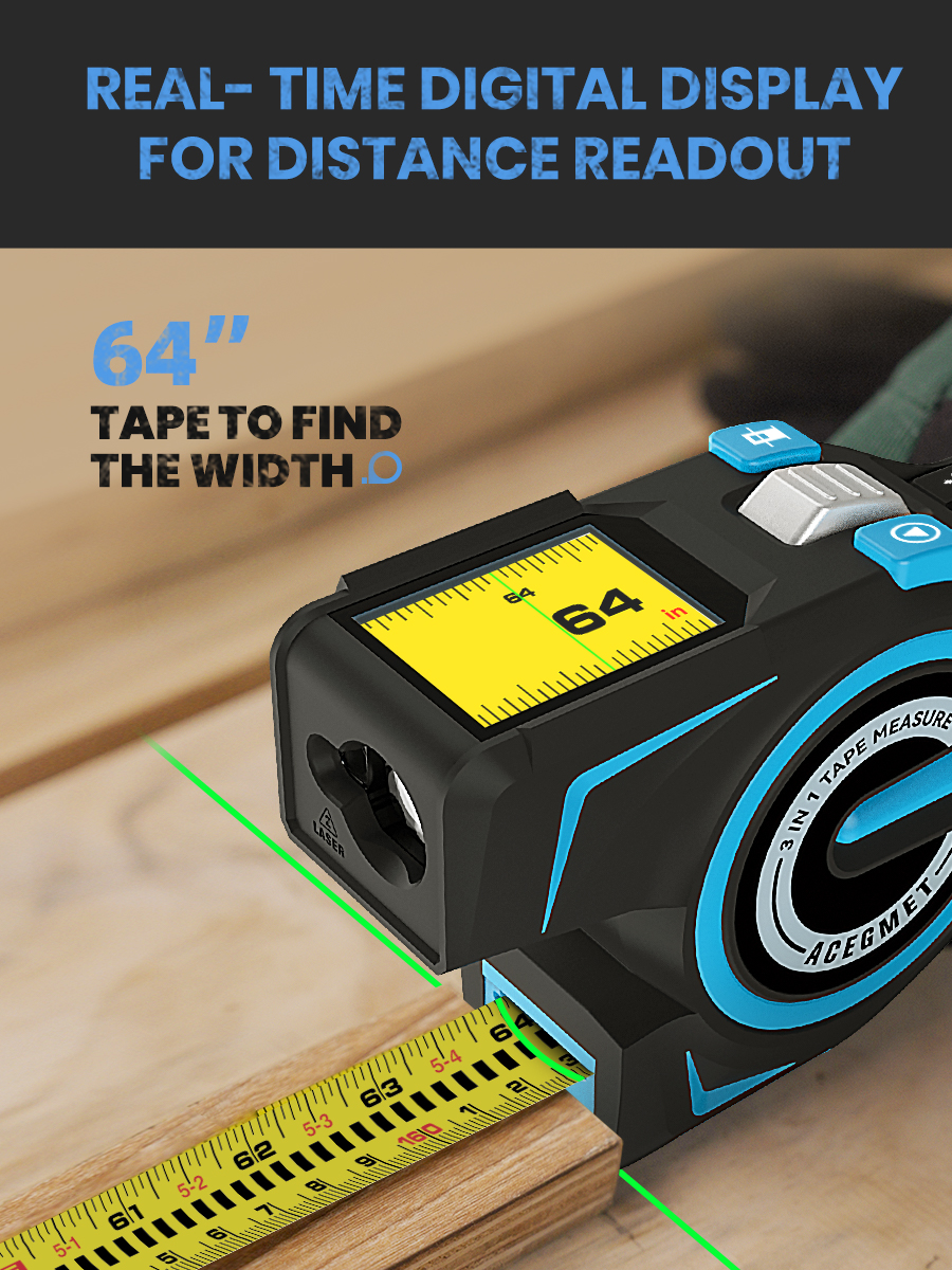 Laser Tape Measure 100M Profes - Industrial Laser Training reseña y precio
