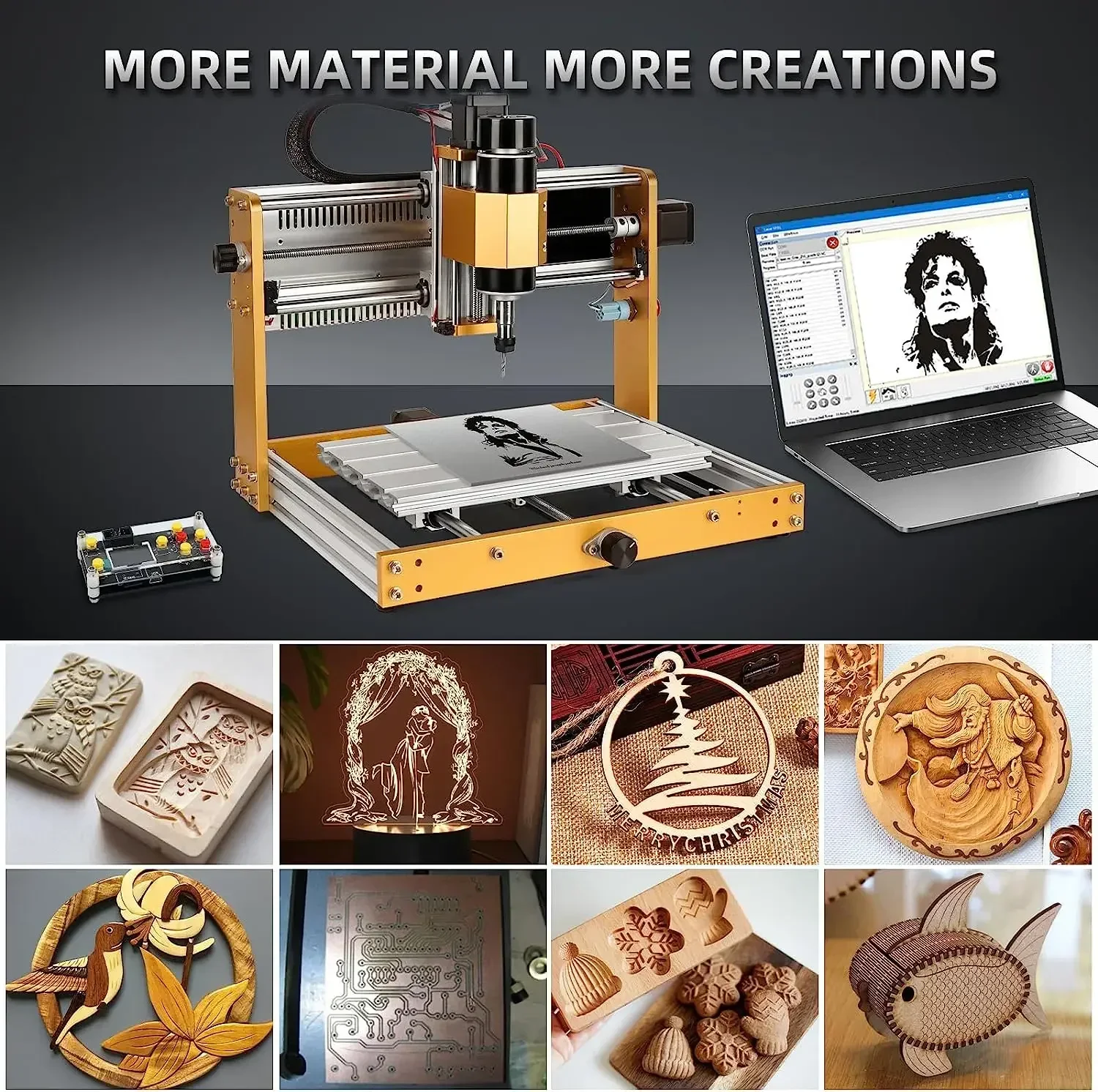 Industrial Small Engraving Mac - Industrial Laser Engraver For Wood reseña y precio
