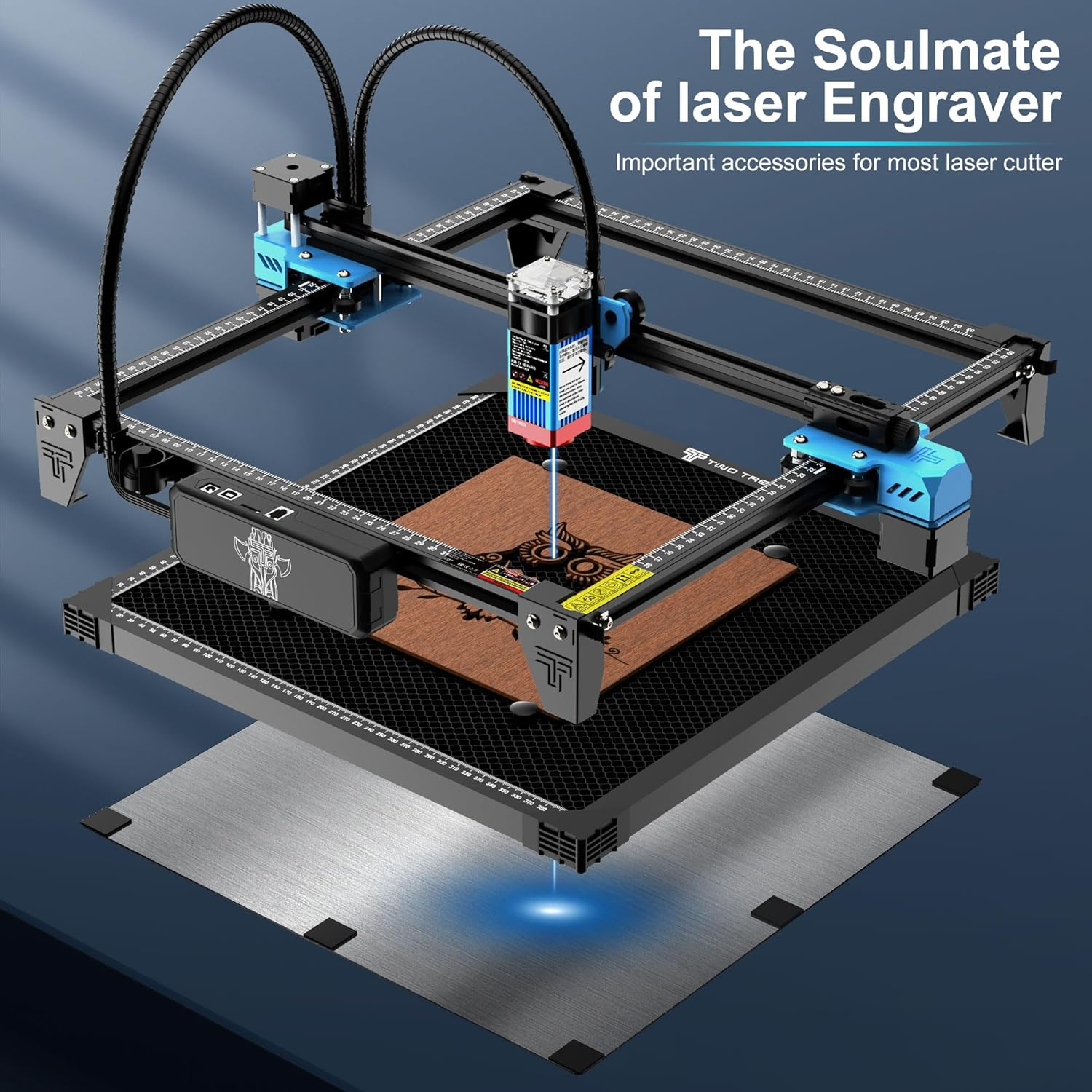 Heavy Duty Honeycomb Metal Tab - Laser Engraving Software reseña y precio