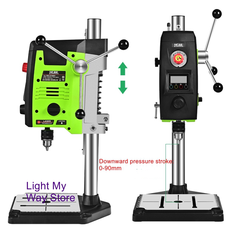 Mini strong table drill digita - Industrial Laser Drill reseña y precio
