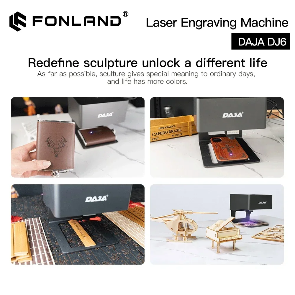 DAJA Laser Engraver CNC DIY DJ - Industrial Laser Printing Machine reseña y precio