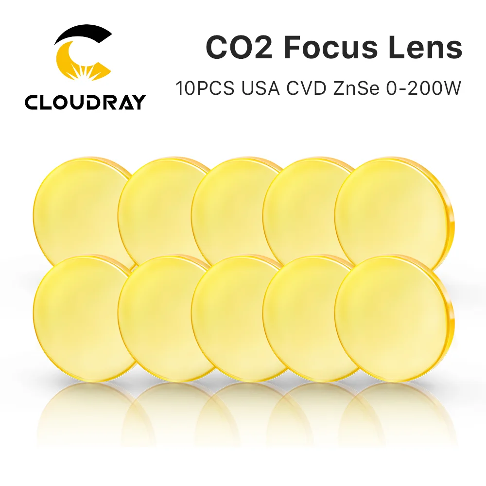 Cloudray 3/5/10PCS USA CVD Foc - Laser Focus Lens reseña y precio