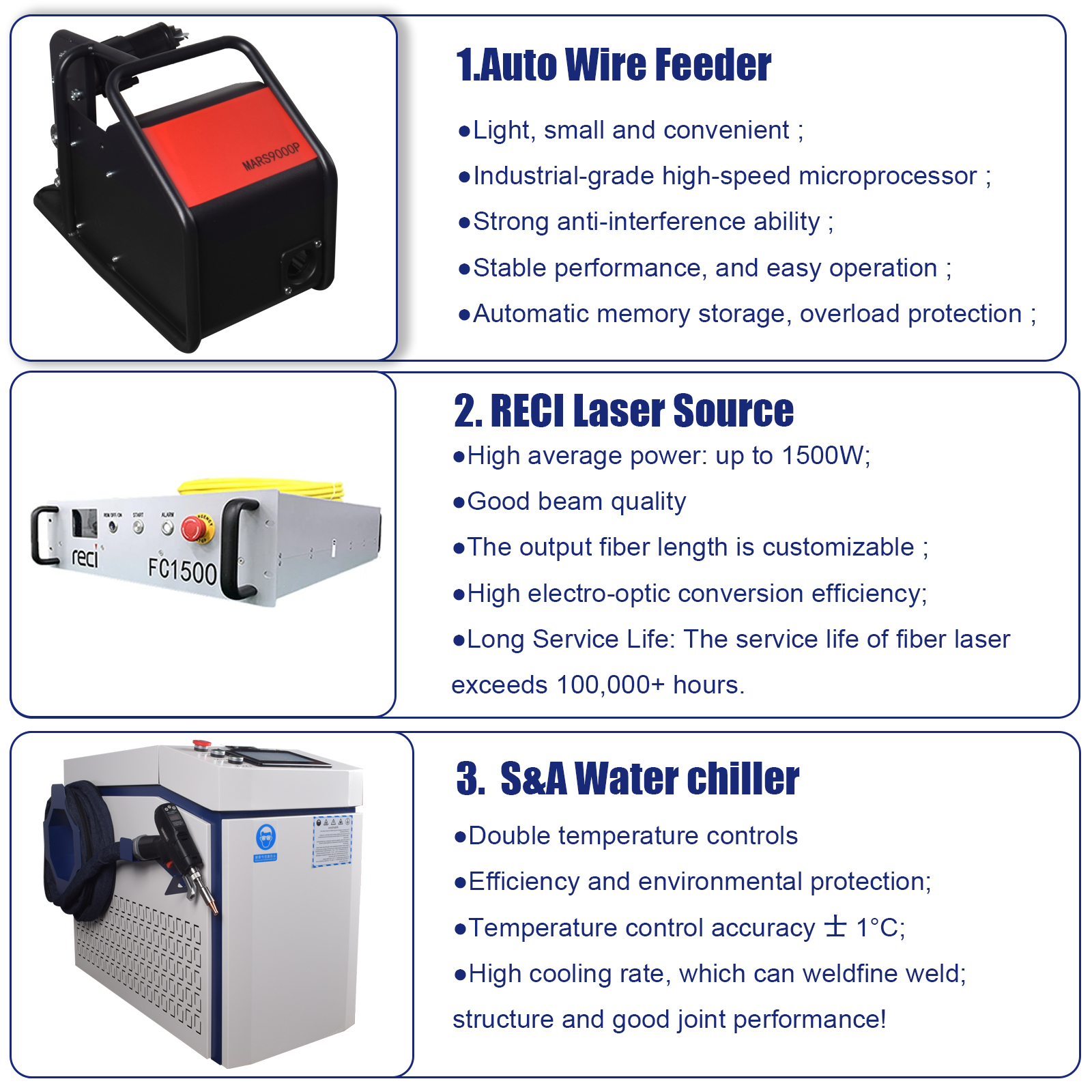 3000W 4 IN 1 Fiber Laser Weldi - Industrial Laser Engraver For Metal reseña y precio