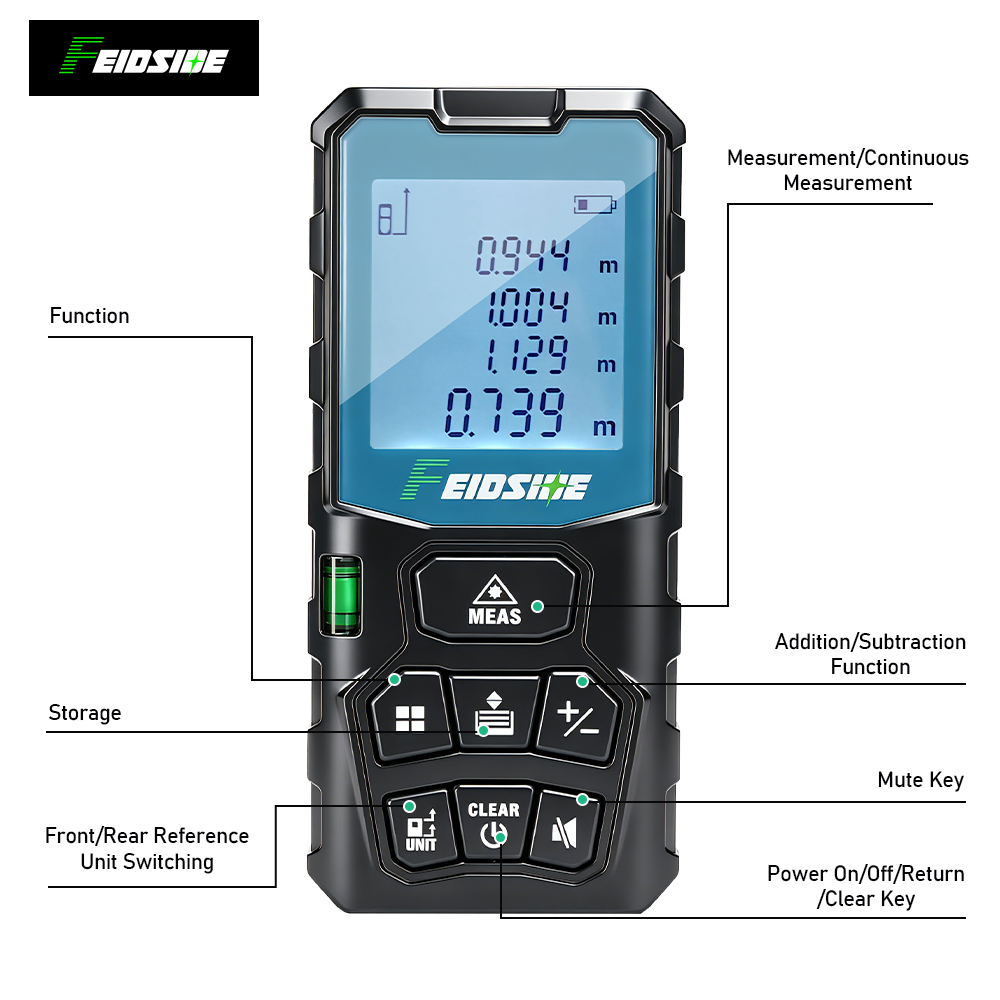 FEIDSIDE 50M/120M Handheld Las - Industrial Laser Training reseña y precio