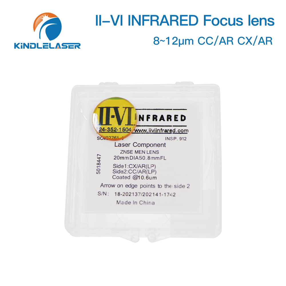 Kindlelaser 1/3/5/10 II-VI INF - Laser Focus Lens reseña y precio