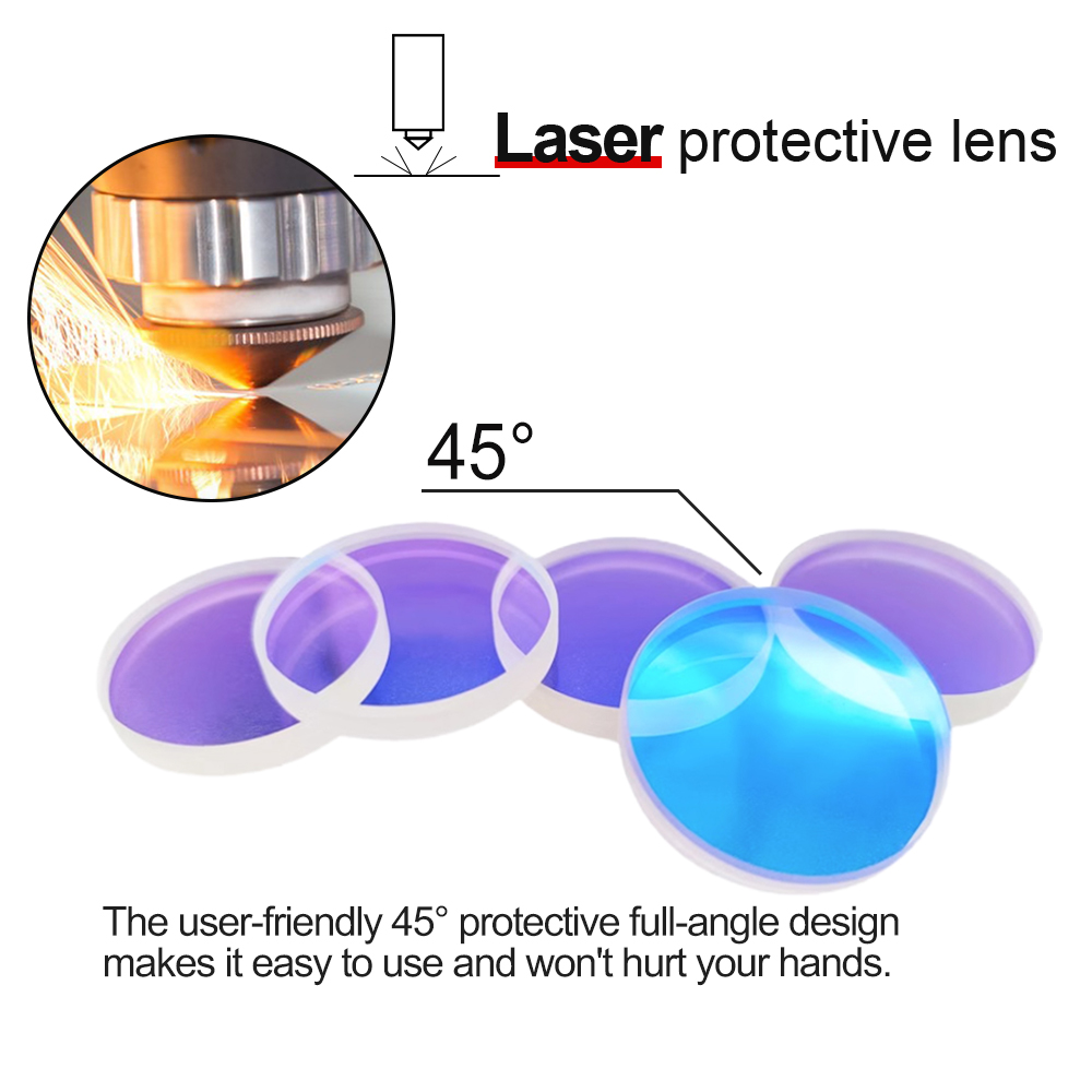 100PCS Laser Protective Window - Laser Focus Lens reseña y precio