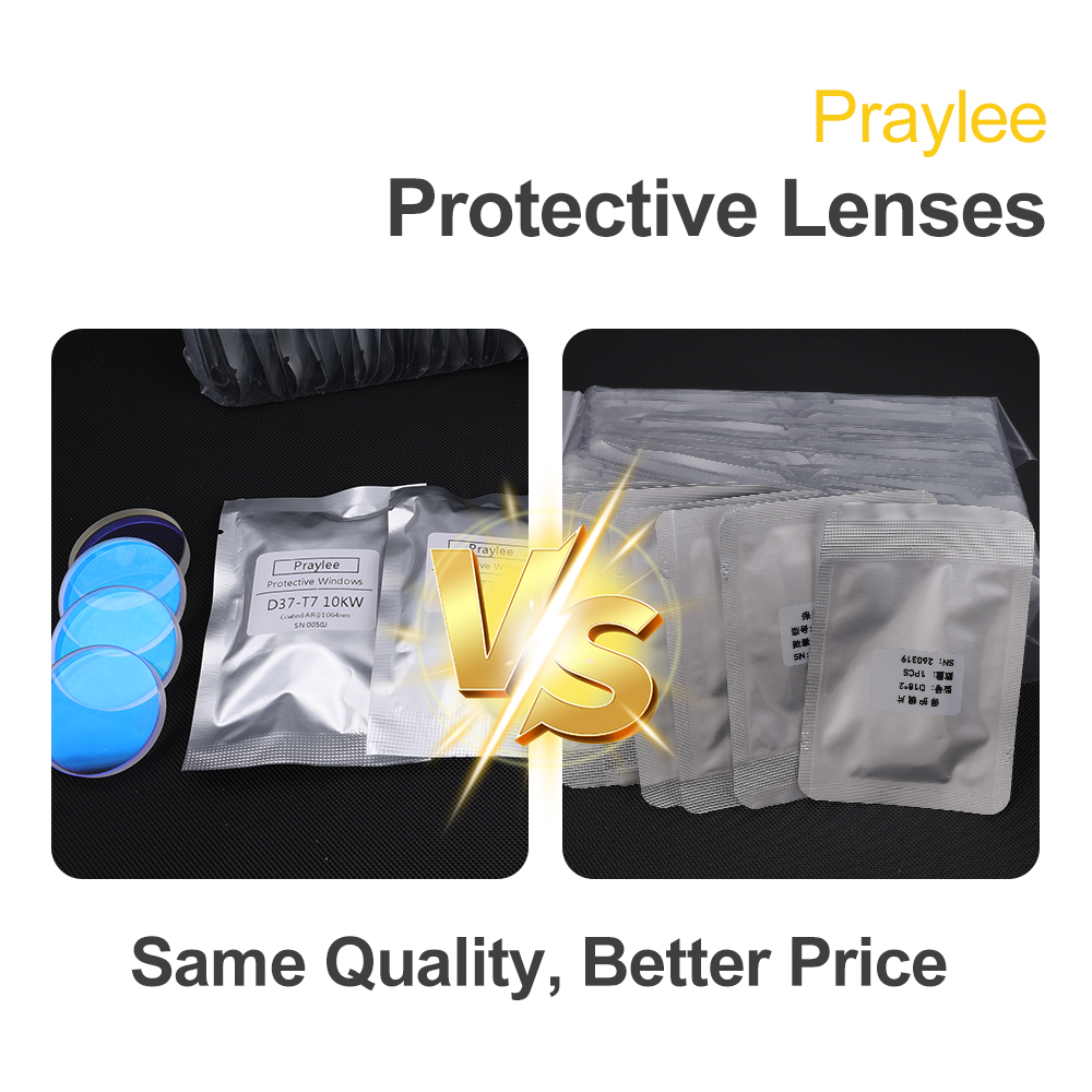 100PCS Laser Protective Window - Laser Focus Lens reseña y precio