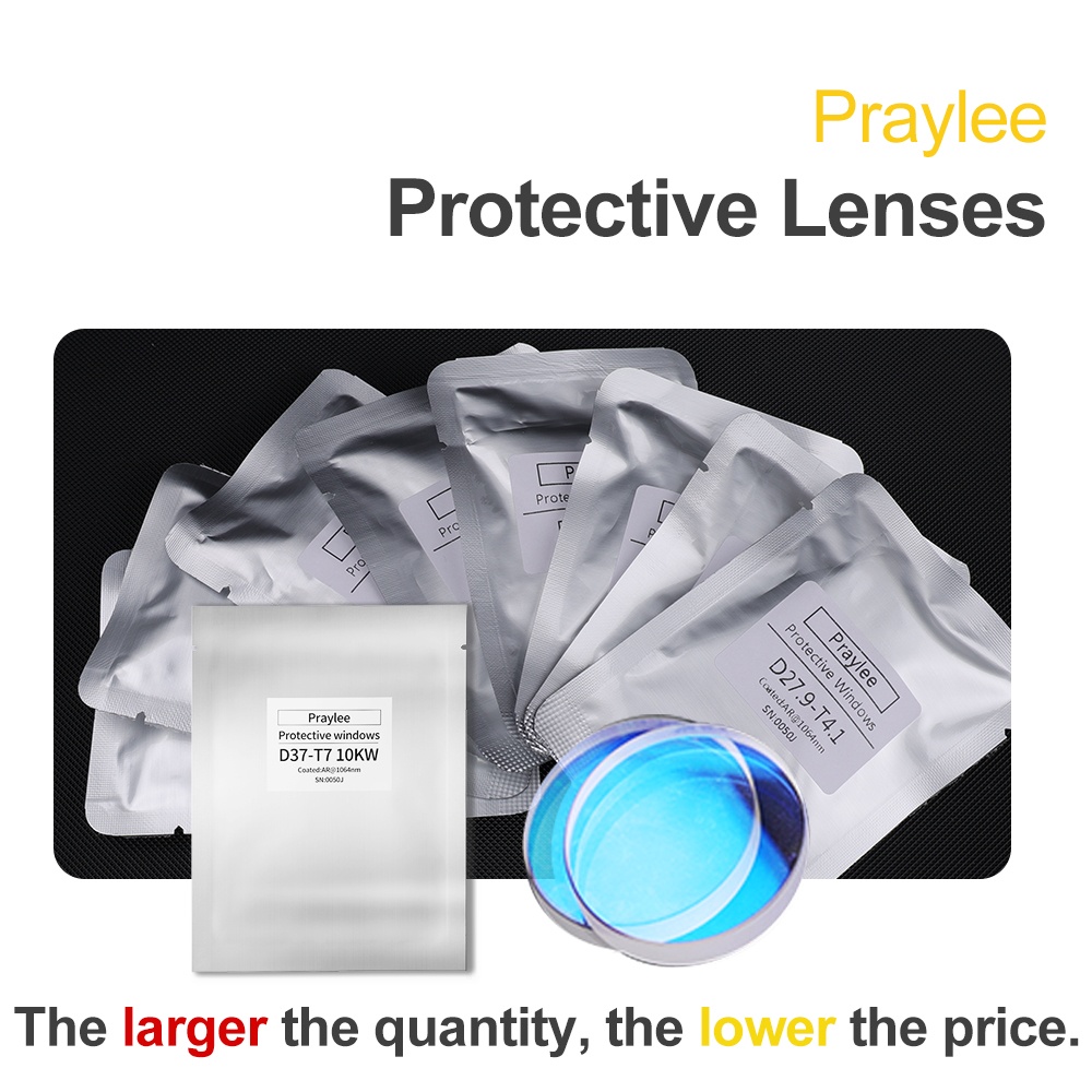 100PCS Laser Protective Window - Laser Focus Lens reseña y precio