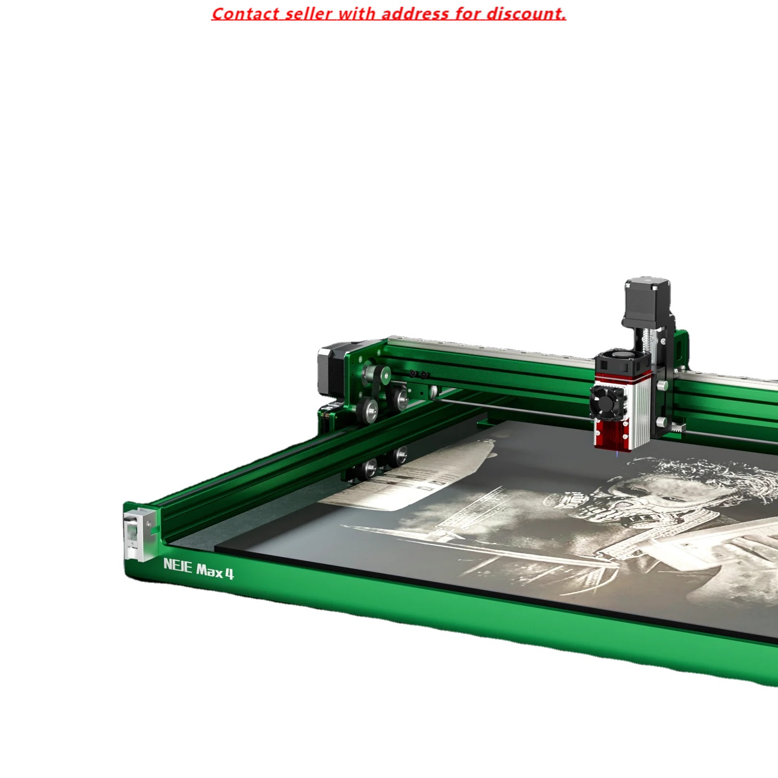 NEJE Max 4 A40640 High Power L - Industrial Laser Engraver For Wood reseña y precio