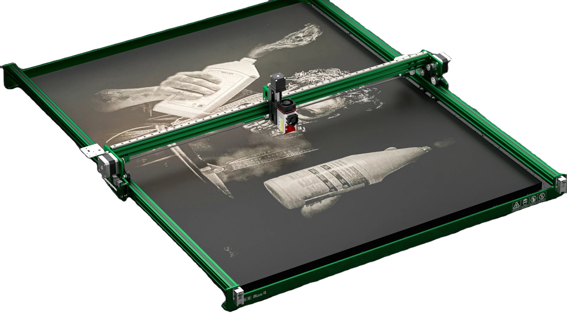 NEJE Max 4 A40640 High Power L - Industrial Laser Engraver For Wood reseña y precio