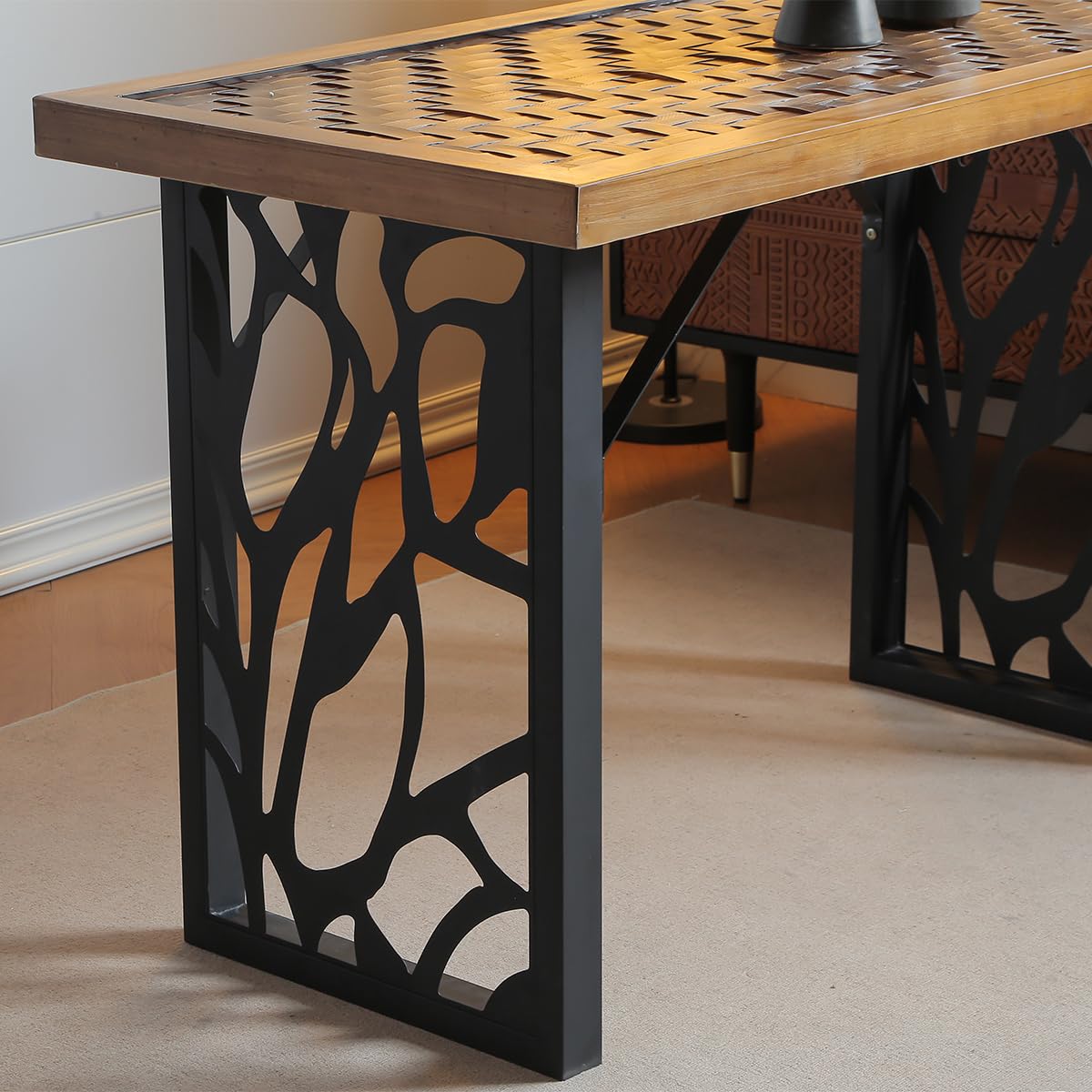Industrial Modern Metal Table  - Industrial Laser Table reseña y precio