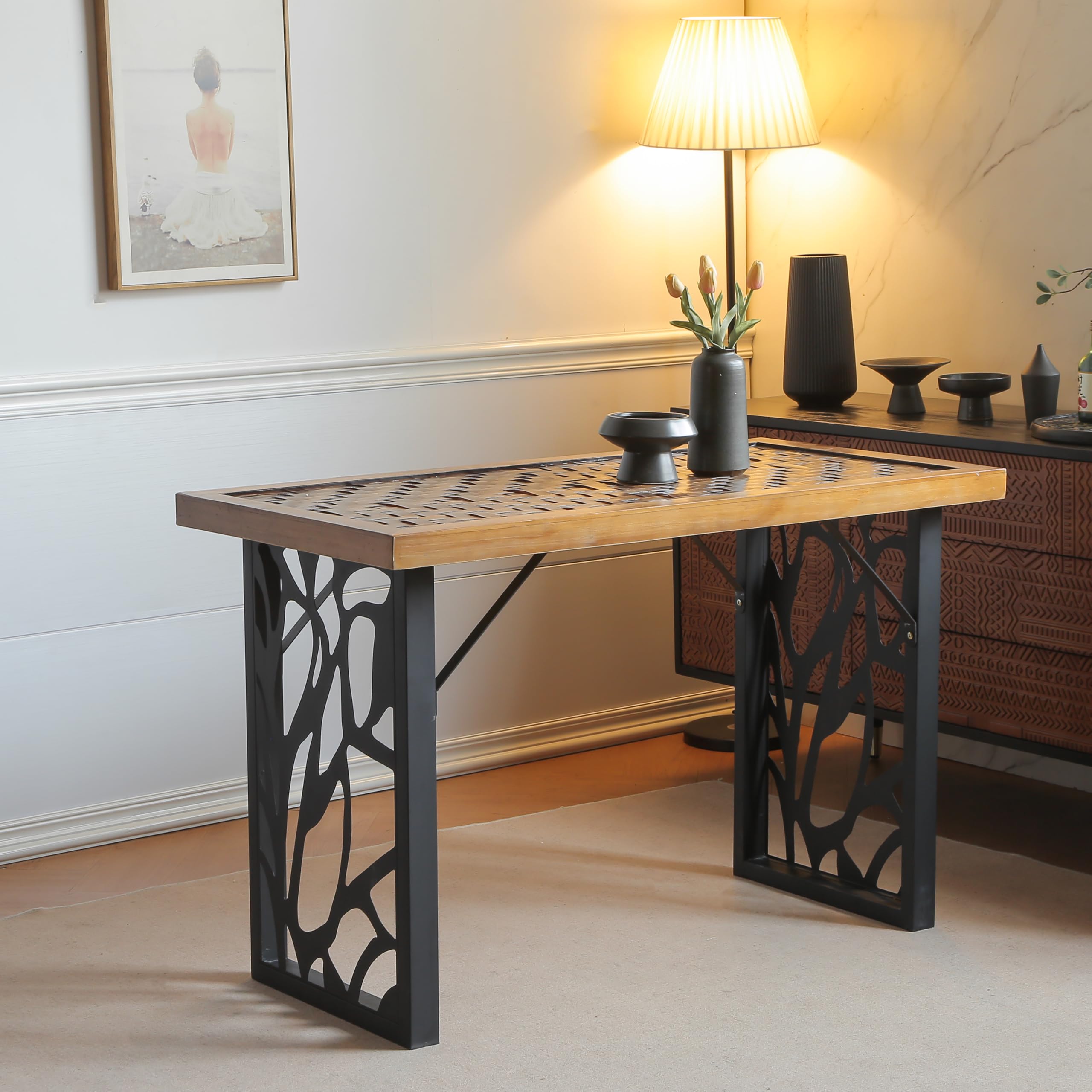 Industrial Modern Metal Table  - Industrial Laser Table reseña y precio