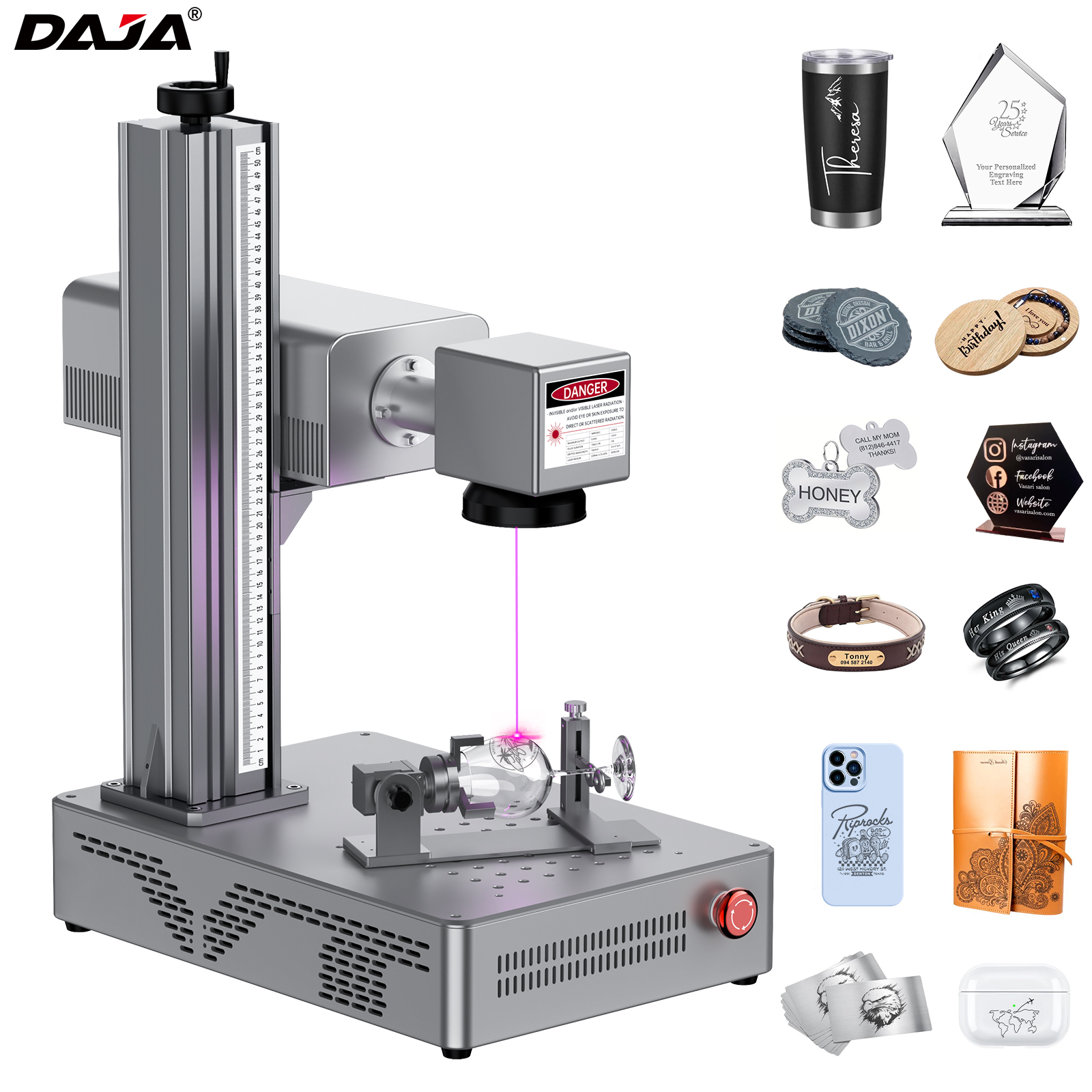 DAJA UV Laser Marking Machine  - Industrial Laser Engraver For Wood reseña y precio